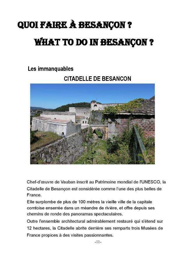 Le Coquet Chez Maguy Maison De Ville Avec Jardin Besançon Dış mekan fotoğraf