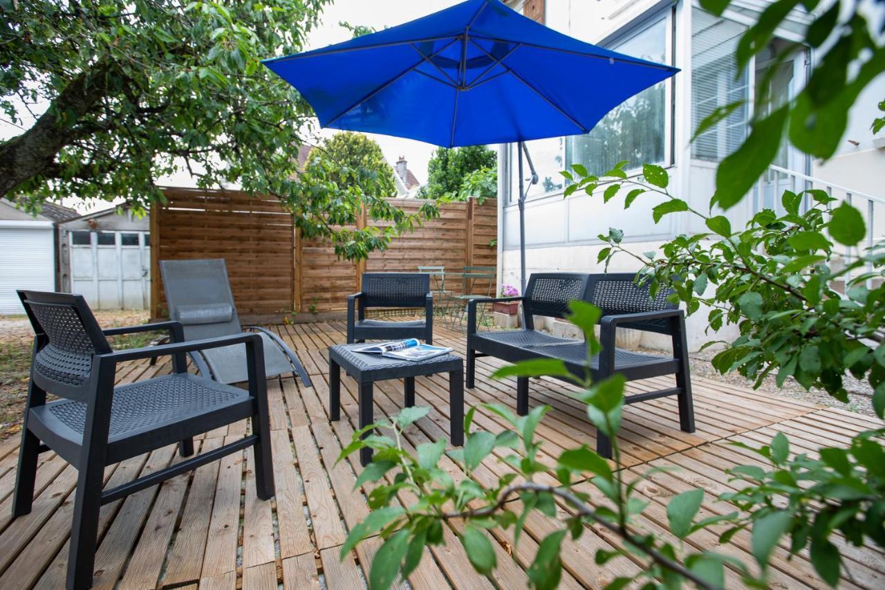 Le Coquet Chez Maguy Maison De Ville Avec Jardin Besançon Dış mekan fotoğraf