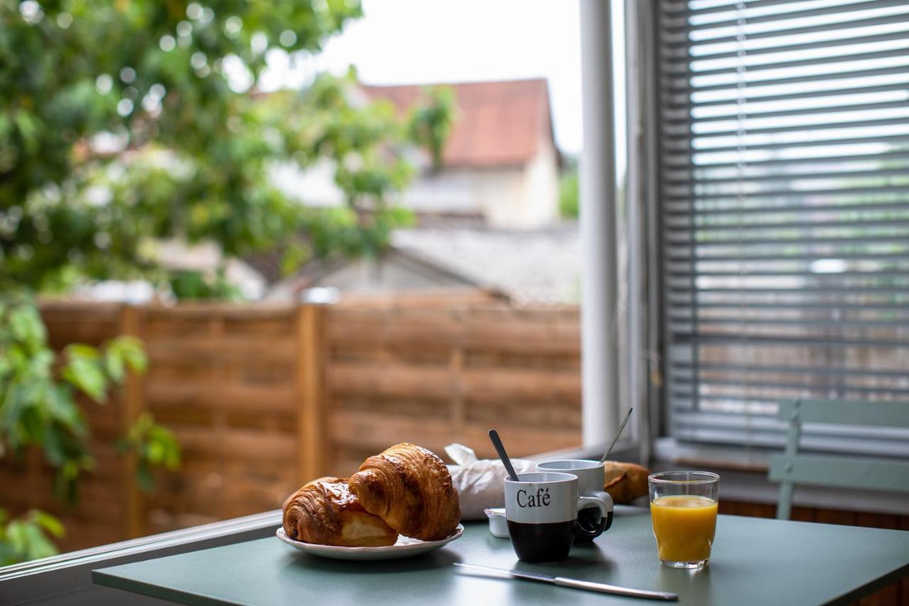 Le Coquet Chez Maguy Maison De Ville Avec Jardin Besançon Dış mekan fotoğraf